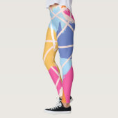 Abstrakte Kunstwerke Leggings (Links)