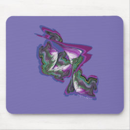 Abstrakte Kunstwerke mit gemischten Medien Mousepad