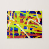 Abstrakte Kunstwerke Puzzle (Horizontal)