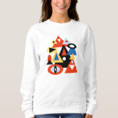 Abstrakte Kunstwerke Sweatshirt (Vorderseite)