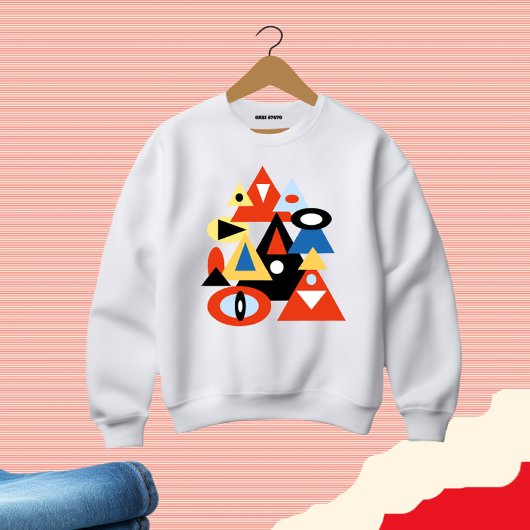 Abstrakte Kunstwerke Sweatshirt