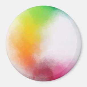 Abstrakte Kunstwerke Trendy Moderne Moderne Elegan Magnet