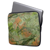 Abstrakte Kunstwerke von Danita Dawson Laptopschutzhülle (Vorderseite Links)