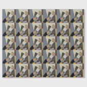 Abstrakte Kunstwerkkomposition Geschenkpapier (Flach)
