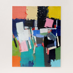 Abstrakte Kunstwerkkomposition Puzzle