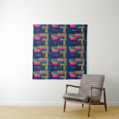 Abstrakte Kunstwerkkomposition Wandteppich (Beispiel (Horizontal))