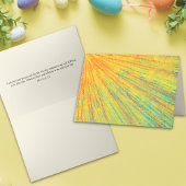 Abstrakte Kunstwiederbelebung Ruhm Osterbibel Vers Karte