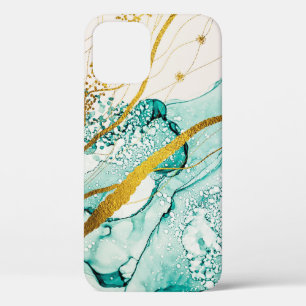 Abstrakte Kunstwolken: Lichtdurchlässige Tinte Case-Mate iPhone Hülle