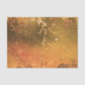 Abstrakte Kupferbronze Funkelnd Moderne Glam Chic Seidenpapier (Vorderseite)