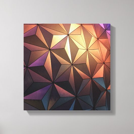 Abstrakte Kuppelarchitektur Leinwanddruck (Vorderseite)