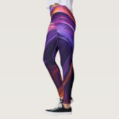 Abstrakte Kurven Leggings (Links)