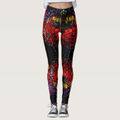Abstrakte Kusrom-Leggings Leggings (Vorderseite)