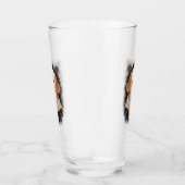 Abstrakte Labrador Art Glas (Rechts)