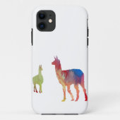 Abstrakte Lama-Silhouette Case-Mate iPhone Hülle (Rückseite)