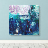 Abstrakte Landschaft 1 Leinwanddruck (Insitu (Holzboden))