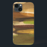 Abstrakte Landschaft der Erde iPhone 13 Hülle<br><div class="desc">Diese abstrakte Landschaft wurde von Megan Meagher geschaffen. Die Erdtöne des Stückes geben ihm ein rustikales Gefühl. Kaufen Sie noch heute Ihre!</div>