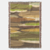 Abstrakte Landschaft der Erde Decke (Vorderseite Vertikal)