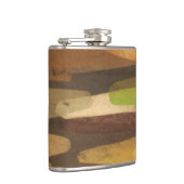 Abstrakte Landschaft der Erde Flachmann (Rechts)