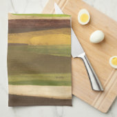 Abstrakte Landschaft der Erde Handtuch (Viertel Falte)