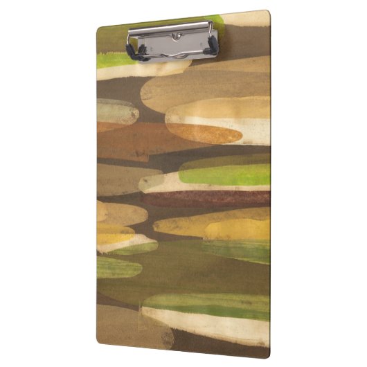 Abstrakte Landschaft der Erde Klemmbrett (Links)