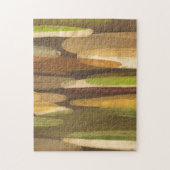 Abstrakte Landschaft der Erde Puzzle (Vertikal)