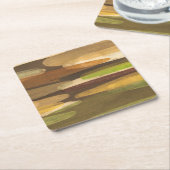 Abstrakte Landschaft der Erde Rechteckiger Pappuntersetzer (angewinkelt)