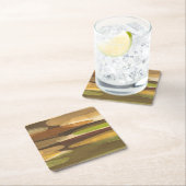 Abstrakte Landschaft der Erde Rechteckiger Pappuntersetzer (Vor Ort)