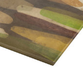 Abstrakte Landschaft der Erde Schneidebrett (Ecke)