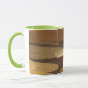 Abstrakte Landschaft der Erde Tasse
