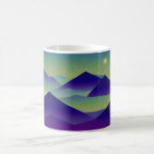 Abstrakte Landschaft Fallen Star 23 Kaffeetasse (Mittel)