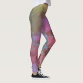 Abstrakte Landschaft - Figuren in farbenprächtigem Leggings (Rechts)