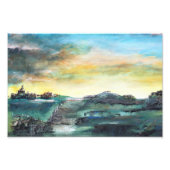 Abstrakte Landschaft Fotodruck (Vorne)