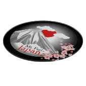 Abstrakte Landschaft Fuji Schneidebrett (Ecke)