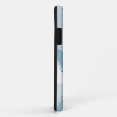 Abstrakte Landschaft Goldener Winter Sonnenunterga Case-Mate iPhone Hülle (Hinten/Rechts)