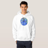 Abstrakte Landschaft Hoodie (Vorne ganz)
