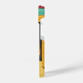 Abstrakte Landschaft iPhone Hülle (Linke Seite)