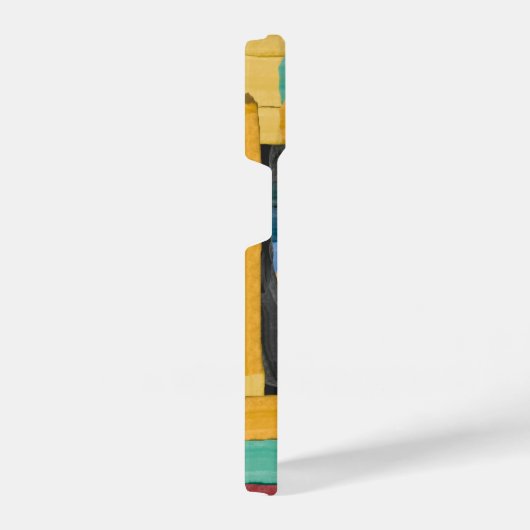 Abstrakte Landschaft iPhone Hülle (Rechte Seite)