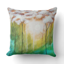 Abstrakte Landschaft Kunst Morgengrauen