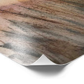 Abstrakte Landschaft Misty Dawn Foto drucken (Ecke)