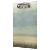 Abstrakte Landschaft mit bewölktem Himmel Klemmbrett (Links)