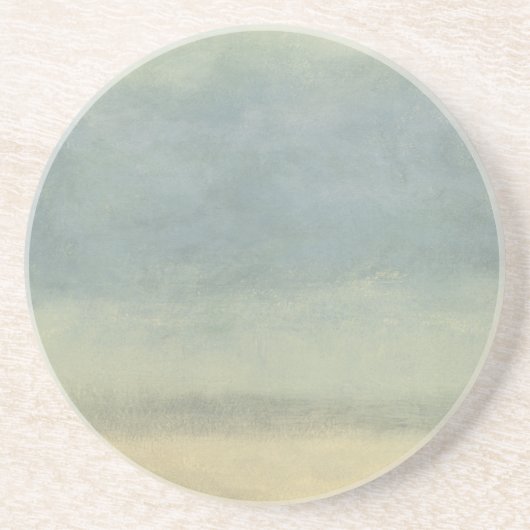 Abstrakte Landschaft mit überwältigender Himmel Getränkeuntersetzer (Vorne)