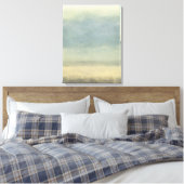 Abstrakte Landschaft mit überwältigender Himmel Leinwanddruck (Insitu (Schlafzimmer))