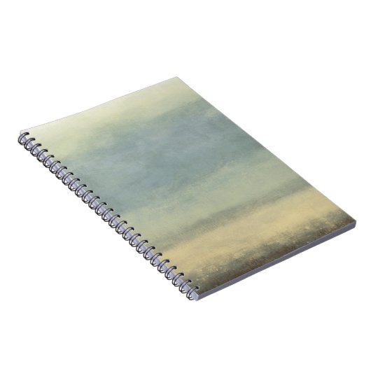 Abstrakte Landschaft mit überwältigender Himmel Notizblock (Rechte Seite)