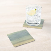 Abstrakte Landschaft mit überwältigender Himmel Rechteckiger Pappuntersetzer (Vor Ort)