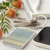 Abstrakte Landschaft mit überwältigender Himmel Schlüsselanhänger (Vorderseite rechts)