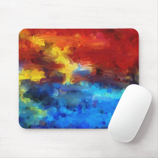 abstrakte Landschaft Mousepad (Mit Mouse)