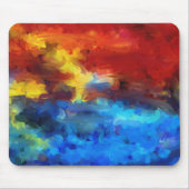 abstrakte Landschaft Mousepad (Vorne)