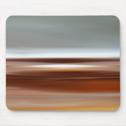 Abstrakte Landschaft Ozean Horizont Twilight Urlau Mousepad (Vorne)