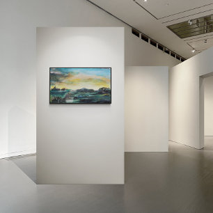 Abstrakte Landschaft Poster