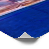 Abstrakte Landschaft Poster (Ecke)